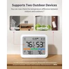 SwitchBot 5 funkcijų belaidė oro stotelė su IP65 lauko jutikliu ir Matter Hub Mini W4900000