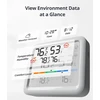 SwitchBot 5 funkcijų belaidė oro stotelė su IP65 lauko jutikliu ir Matter Hub Mini W4900000