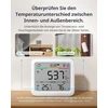 SwitchBot CO2 oro kokybės matuoklis su Bluetooth, termometru ir higrometru W4900011