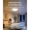 SwitchBot LED lubinis šviestuvas RGBICWW, 32 W, 3 200 lm, Matter, 37,6 cm, W10802310