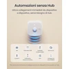 SwitchBot mmWave judesio ir buvimo jutiklis su Mini Matter koncentratoriumi W8200002