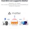 SwitchBot mmWave judesio ir buvimo jutiklis su Mini Matter koncentratoriumi W8200002