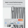 SwitchBot užuolaidų atidarytuvas Curtain 3 Rod 2025 su Bluetooth ir pulteliu W2400000