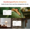 SwitchBot žaliuzių lamelių pakreipimo variklis su Bluetooth pulteliu ir saulės įkrovimu