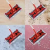 Swivel Sweeper akumuliatorinė grindų šluota be laidų, 360° sukamasis mechanizmas, lengva konstrukcija
