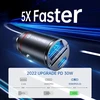 Syncwire automobilinis įkroviklis USB-C ir USB-A 60 W PD 3.0 QC 3.0 SW-XC672