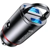 Syncwire automobilinis įkroviklis USB-C ir USB-A 60 W PD 3.0 QC 3.0 SW-XC672
