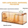 TAKRINK gyvų pelių gaudyklė, 2 vnt., ABS plastikas, oranžinė, EU1035