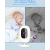 TakTark elektroninė auklė su kamera, 2,8 col. IPS 720p ekranu, VOX, BBM617-EU