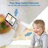 TakTark vaizdo auklė su 4,3 col. ekranu, 300° pasukama kamera ir VOX funkcija BM812-EU
