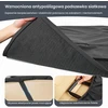 Tapizado galinės automobilio sėdynės užvalkalas šunims iš PU odos, 137 × 125 cm, PU-K