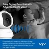 Tapo vidaus stebėjimo kamera su pasukimo ir pakėlimo funkcija, Wi-Fi, 1080p, naktiniu matymu, judesio aptikimu, Tapo C200P2 (2 vnt. rinkinys)