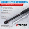 TECPO dinamometrinių raktų rinkinys motociklams, 3/8 col., 5–60 Nm, 300359