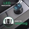 Teknoll automobilinis USB-C įkroviklis 65 W su 2 USB-C PD jungtimis CBRTEKN2USB65WK