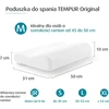 TEMPUR ergonominė kaklo pagalvė Original M 50 x 31 x 10/7 cm, balta, 120228