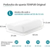 TEMPUR ergonominė miego pagalvė Original L, 50 x 31 x 11.5/8.5 cm, tvirta, 83300273