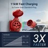 Tera TE-A04-BK namų EV įkrovimo stotelė 11 kW, 3 fazių, Type 2, 6.5 m kabelis