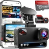 TERUNSOUl automobilinis vaizdo registratorius 4K priekiui ir galui, Wi-Fi, GPS, D016