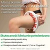 TESMED rankinis anticeliulitinis masažuoklis „Rose“, rožinis, plastikinis volas kūnui