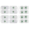 TESMED TENS ir EMS elektrostimuliatoriaus elektrodai, 16 vnt., 2 mm jungtis, FLD 799439636231