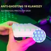 THE G-LAB 60 % žaidimų klaviatūros ir pelės rinkinys su RGB, QWERTY, COMBO-HYDRO-W/SP