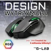 THE G-LAB Kult Caesium belaidė žaidimų pelė su USB ir RGB apšvietimu, 7200 DPI, KULT-CAESIUM