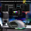 THE G-LAB su laidu žaidimų pelė su RGB apšvietimu ir 11 programuojamų mygtukų, 10000 DPI, KULT-NITROGEN-CORE