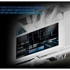 Thermalright ATX korpusas A70 Baltas, baltas, USB-C, stiklinė šoninė sienelė, 450.8x289.5x477 mm