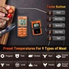 ThermoPro belaidis skaitmeninis mėsos termometras su laikmačiu ir 150 m veikimo nuotoliu TP-07C