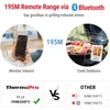 ThermoPro Bluetooth mėsos termometras su 4 zondais, 150 m veikimo nuotolis, TP-25