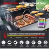 ThermoPro skaitmeninis mėsos termometras su 4 nerūdijančio plieno zondais TP17H