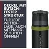 Thermos nerūdijančiojo plieno termosas 900 ml, juodas, Mountain