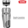 Thermos termo puodelis Stainless King Mug, 470 ml, sidabrinis