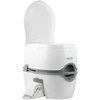 Thetford nešiojamas tualetas Porta Potti 565P, balta ir pilka, 44,8 x 38,8 x 45 cm, 15 l bakas