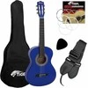Tiger Beginner 1/2 dydžio klasikinė gitara, mėlyna