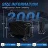 TIMBER RIDGE sulankstomas sodo vežimėlis, 200 l talpa, 100 kg apkrova, su reguliuojama rankena ir gėrimo laikikliu, TR 21830S
