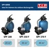 T.I.P. baseino smėlio filtro rinkinys SPF 180, 4500 l/h našumas, 240 V, 30307