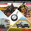 TIRETEK padangų slėgio manometras 0–60 PSI, 5 cm ciferblatas, TT-GS06-QBR2