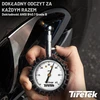 TIRETEK padangų slėgio manometras 0–60 PSI, 5 cm ciferblatas, TT-GS06-QBR2