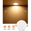 Tomosu LED įleidžiamas lubų šviestuvas 5 W 450 lm IP44 2700 K, plonas, 75-90 mm skylė, šiltai baltas