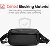tomtoc krūtinės krepšys 3,5 l su RFID apsauga, atsparus vandeniui T35M1D1