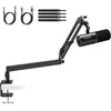 TONOR dinaminis XLR ir USB mikrofonas su stovu, kardioidinės krypties, TD510
