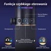 TONOR dinaminis žaidimų mikrofonas su RGB apšvietimu, XLR/USB, ausinių lizdu, TD520S