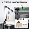 TONOR USB kondensatorinis kardioidinis mikrofonas su reguliuojamu stovu ir pop filtru TC30+