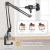 TONOR USB kondensatorinis kardioidinis mikrofonas su reguliuojamu stovu ir pop filtru TC30+