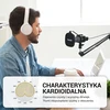 TONOR USB kondensatorinis kardioidinis mikrofonas su reguliuojamu stovu ir pop filtru TC30+