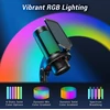 TONOR USB žaidimų mikrofonas su RGB apšvietimu ir reguliuojama šviesos intensyvumu TC310+