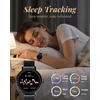 TOOBUR išmanusis laikrodis 40 mm su Bluetooth, GPS, IP68, juodas DR05