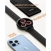 TOOBUR išmanusis laikrodis 40 mm su Bluetooth, GPS, IP68, juodas DR05