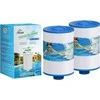 TOREAD spa filtro keičiamas filtras baseinui, 15 cm skersmens, TRF-6CH-940, 2 vnt. rinkinys